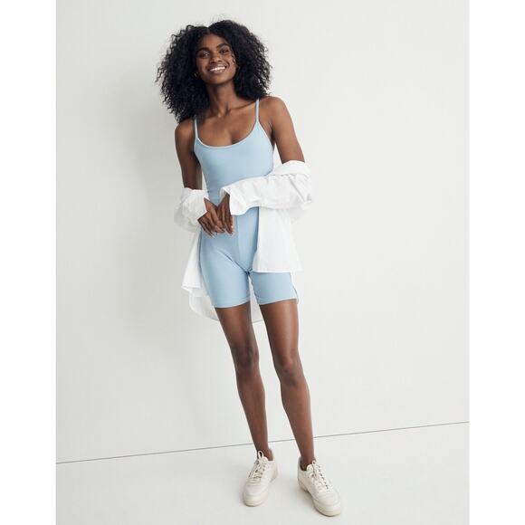 Madewell Knit Biker Unitard: Botanical Dye Edition Size XL - Picture 3 of 8